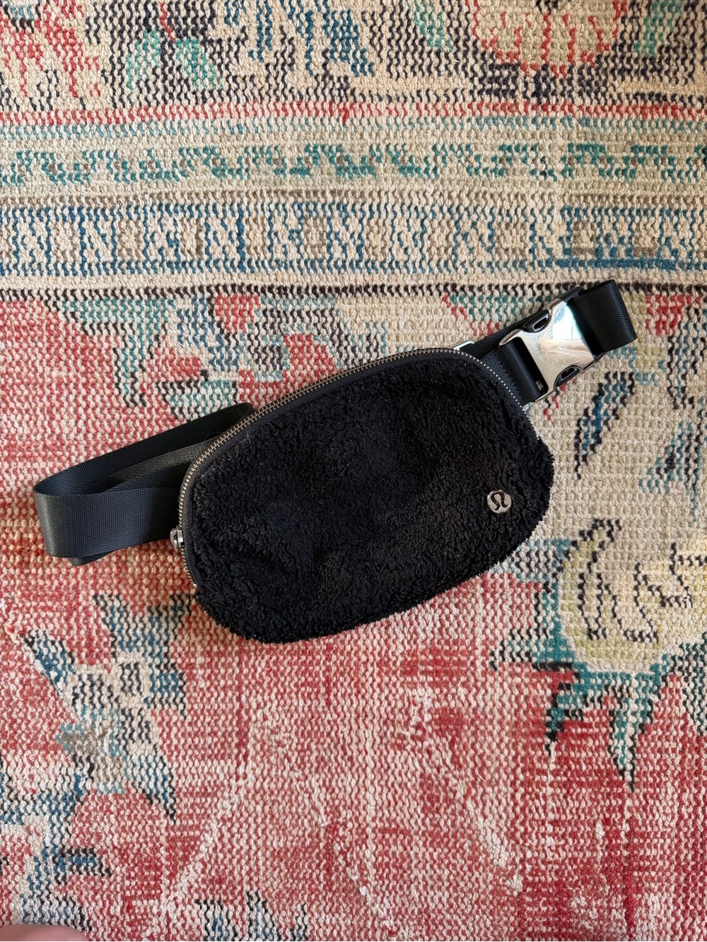 LULULEMON BLACK SHERPA EVERYWHERE BELT BAG